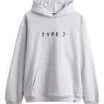 TYPE 7 Text Logo Hoodie