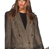 Taylor Swift Crystal Cage Oversized Blazer