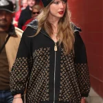 Taylor Swift Louis Vuitton Monogram Jacquard Knit Jacket