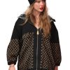 Taylor Swift Louis Vuitton Monogram Jacquard Knit Jacket Hoodie