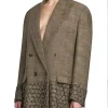 Taylor-Swift-Stella-Mccartney-Crystal-Cage-Oversized-Blazer-Brown