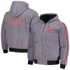 The Wild Collective Kansas City Chiefs Corduroy Jacket Grey