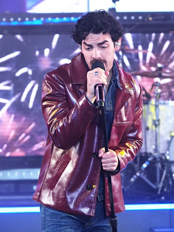 Times Square Performance Joe Jonas Jacket