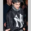 Timothée Chalamet Mowalola Bomber Jacket Black