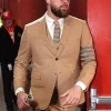 Travis Kelce Brown Suit