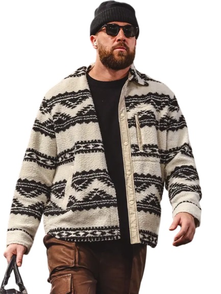 Travis-Kelce-Isabel-Marant-Maja-Jacket