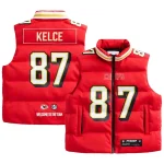 Travis Kelce Kansas City Chiefs Off Season Player Puffer Vest