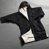 Woolly Bear Black Shearling Coat