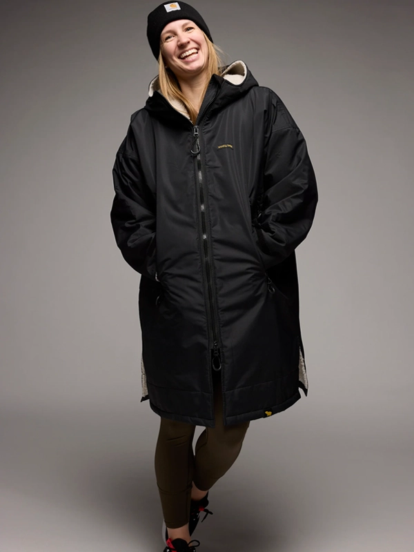 Woolly Bear Jacket Coat Black