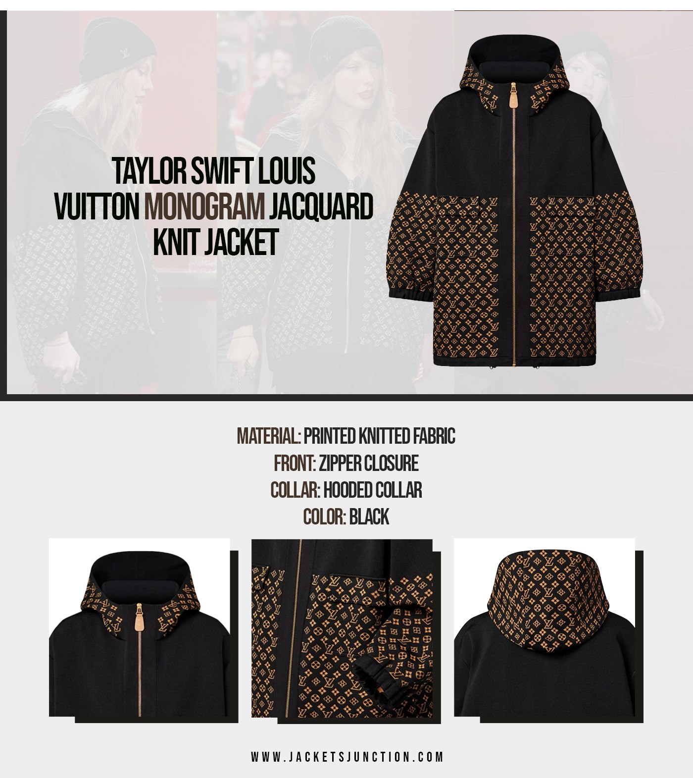 taylor swift louis vuitton jacket