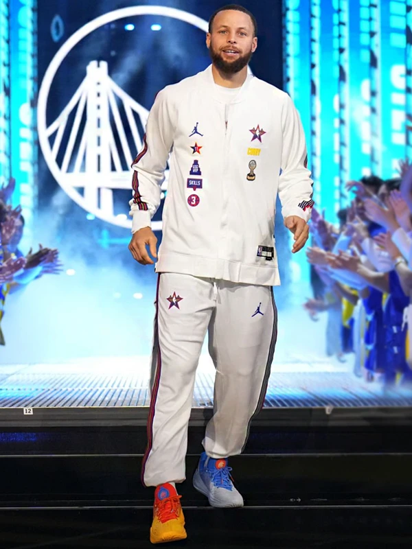 2025 NBA All Star Tracksuit White