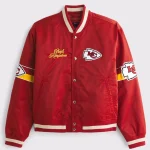 Abercrombie Chiefs Varsity Bomber Jacket