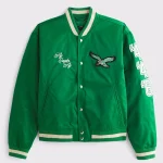 Abercrombie Eagles Varsity Bomber Jacket