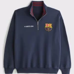 FC Barcelona Graphic Half-Zip Sweatshirt