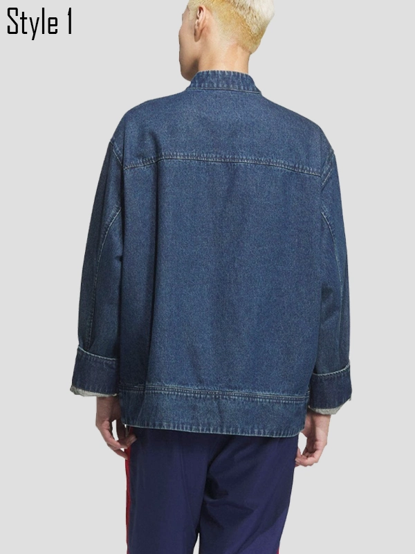 Adidas New Year Chinese Blue Denim Jacket 2025