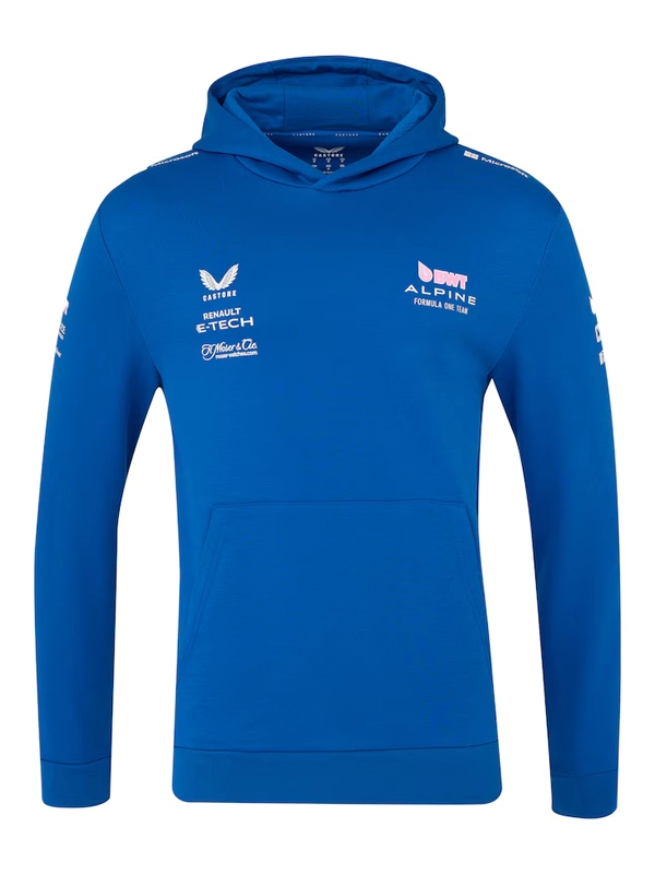 Alpine F1 Team 2025 Pull on Blue Hoodie