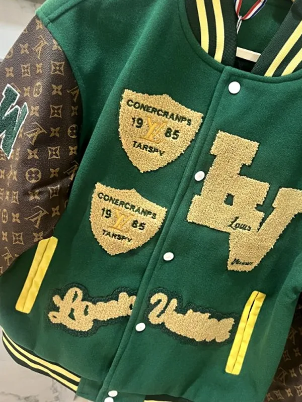 Atelier Fight Camp LV Jacket Green & Brown