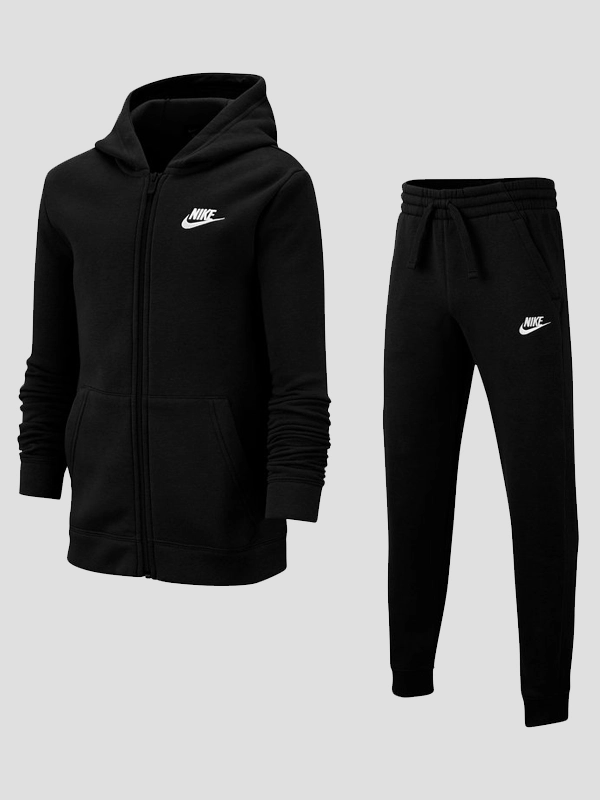 Big Boys Nike Tracksuit Black