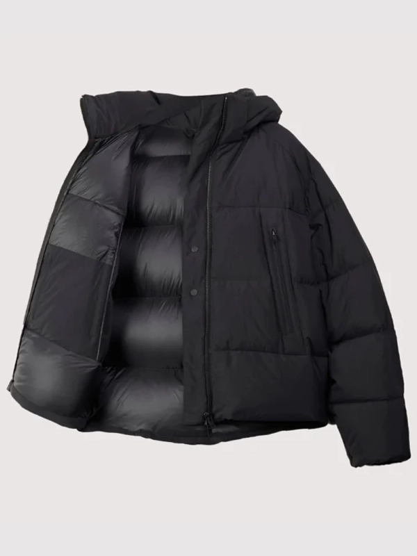 Black Y-3 Adidas Puffer Jacket