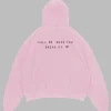 Call Me When You Break Up Pink Hoodie