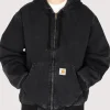 Carhartt OG Active Black Hooded Jacket