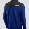 Darius Rucker York Giants Color Block Polar Fleece Full-Zip Jacket Blue