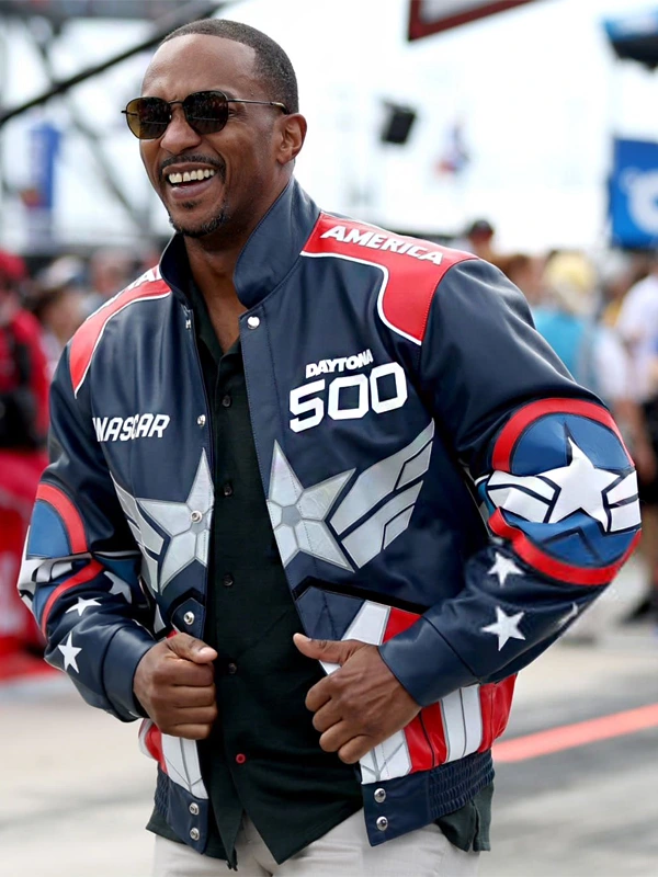 Daytona 500 Anthony Mackie Nascar Jacket