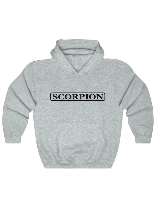 Drake Scorpion Hoodie Grey