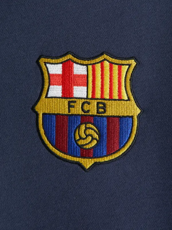 FC Barcelona Graphic Half-Zip AbercrombieSweatshirt