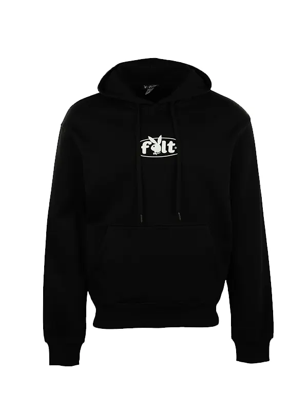 FELT-x-Playboy-Hoodie-Black