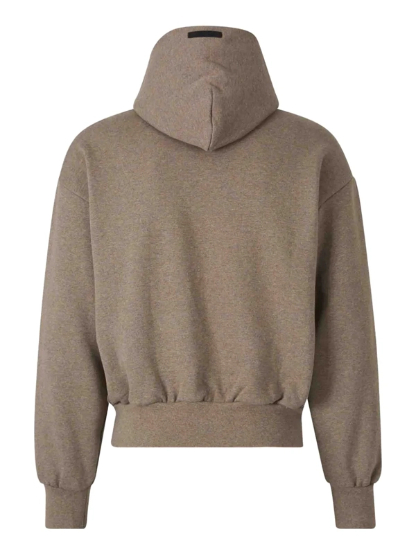 Fear OF God Essentials University Brown Hoodie