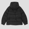 Ganni Black Tech Oversized Puffer Jacket