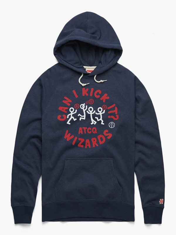 Homage A Tribe Called Quest x Houston Rockets Can I Kick It Hoodie Blue