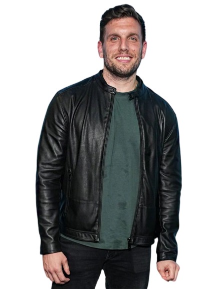 It’s Just Unfortunate Chris Distefano Leather Jacket Black