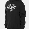 Jalen Hurts Let’s Hunt Eagles Hoodie Black