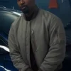 Jamie Foxx Back in Action Bomber Jacket Grey