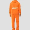 Juicy Couture x Dunkin DunKings Orange Tracksuit