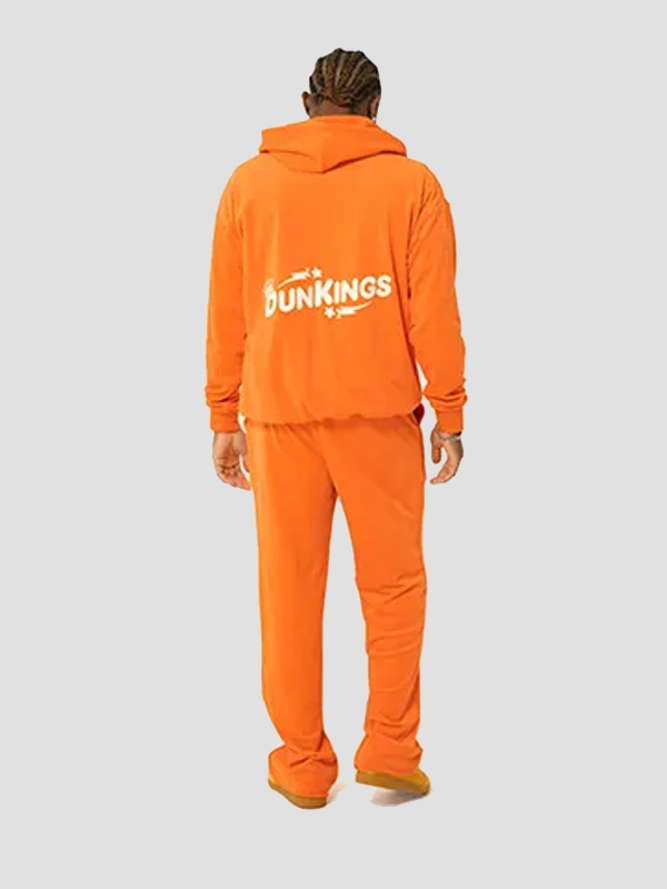 Juicy Couture x Dunkin DunKings Orange Tracksuit