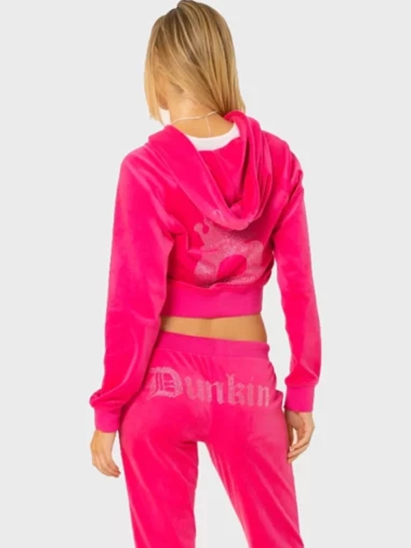 Juicy Couture x Dunkin Tracksuit Pink