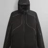 K-Tech Kith Nylon Bolt Shell Jacket Black