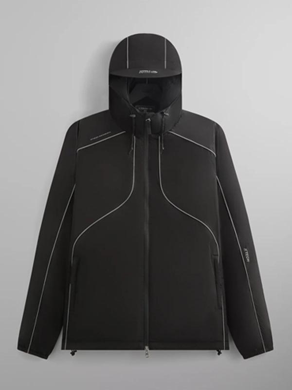 K-Tech Kith Nylon Bolt Shell Jacket Black