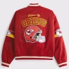 Kansas City Chiefs Chiefs Varsity Bomber Jacket Abercrombie