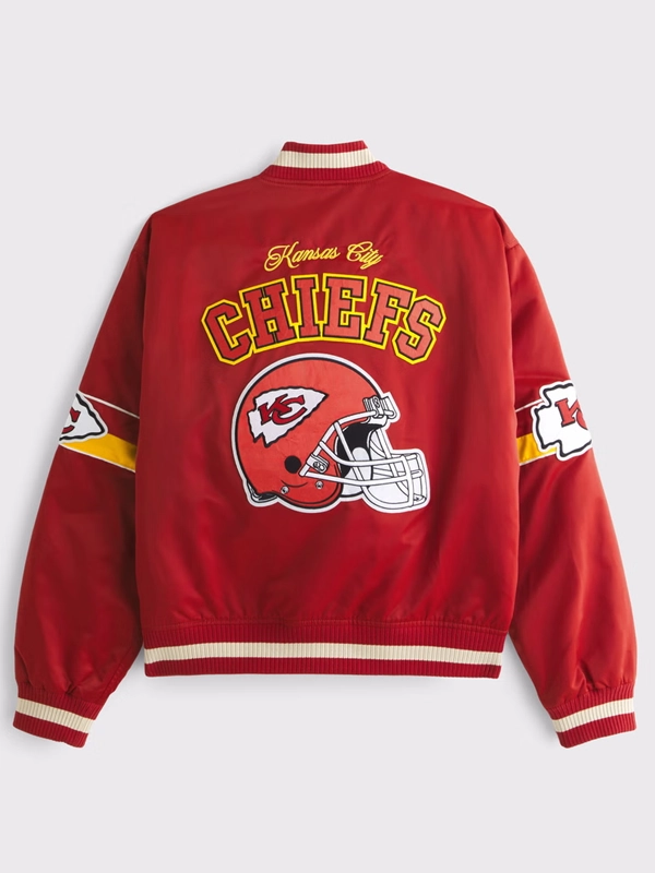 Kansas City Chiefs Chiefs Varsity Bomber Jacket Abercrombie