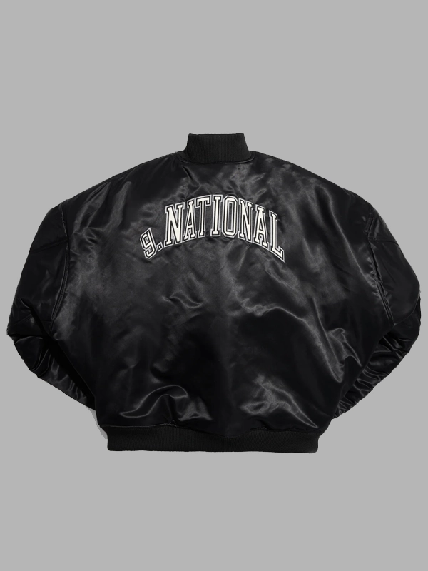 Kendrick Lamar Willy Chavarria G. National Bomber Jacket Black