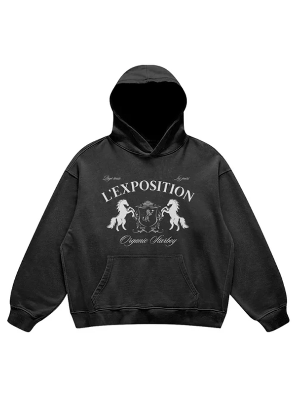 L’Exposition Hoodie Black