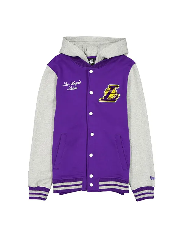 Los Angeles Lakers Throwback Prep Jacket