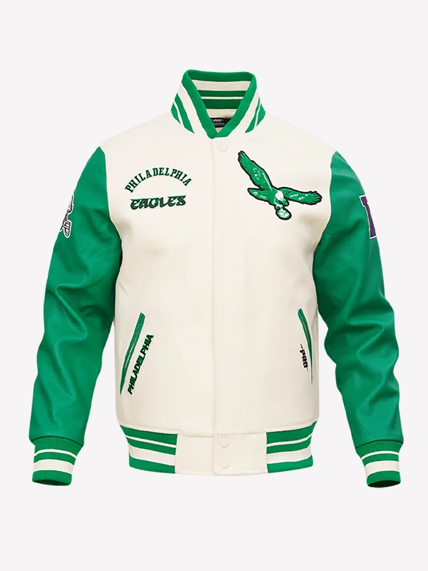 NFL Philadelphia Eagles Retro Varsity Jacket