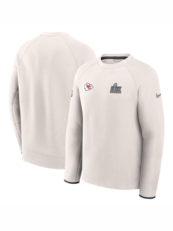 Nike Chiefs Super Bowl LIX Opening Night Tech Fleece Sweatshirt