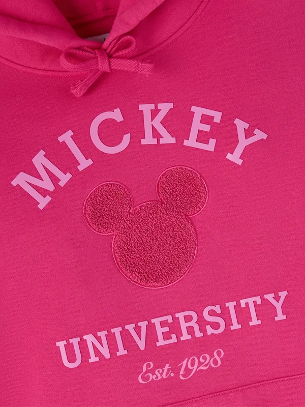 OVO Disney Valentine’s Collegiate Pink Hoodie