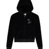 OVO-x-Rhinestone-Crystal-Velour-Hoodie-Black